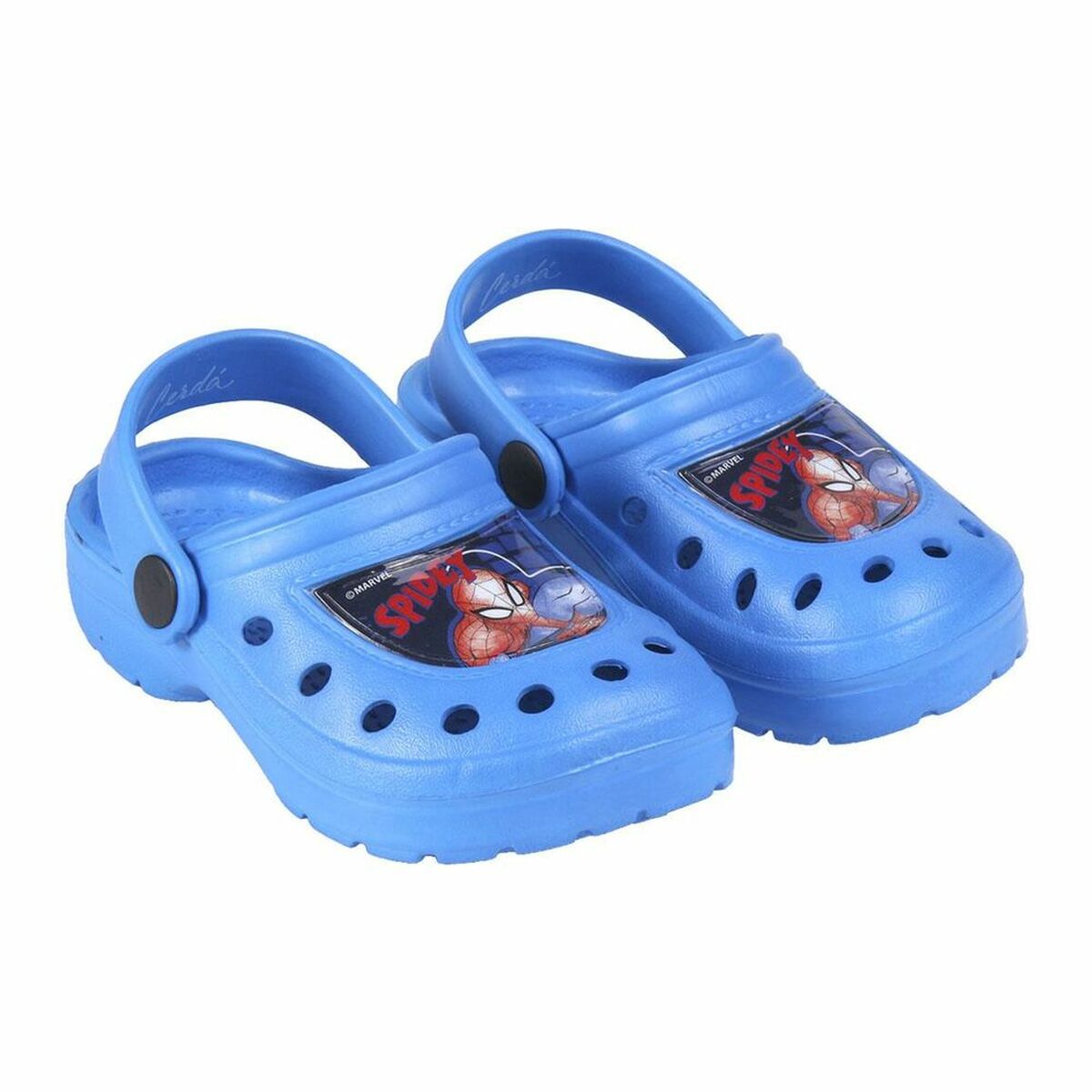 Beach Sandals Spider-Man Blue