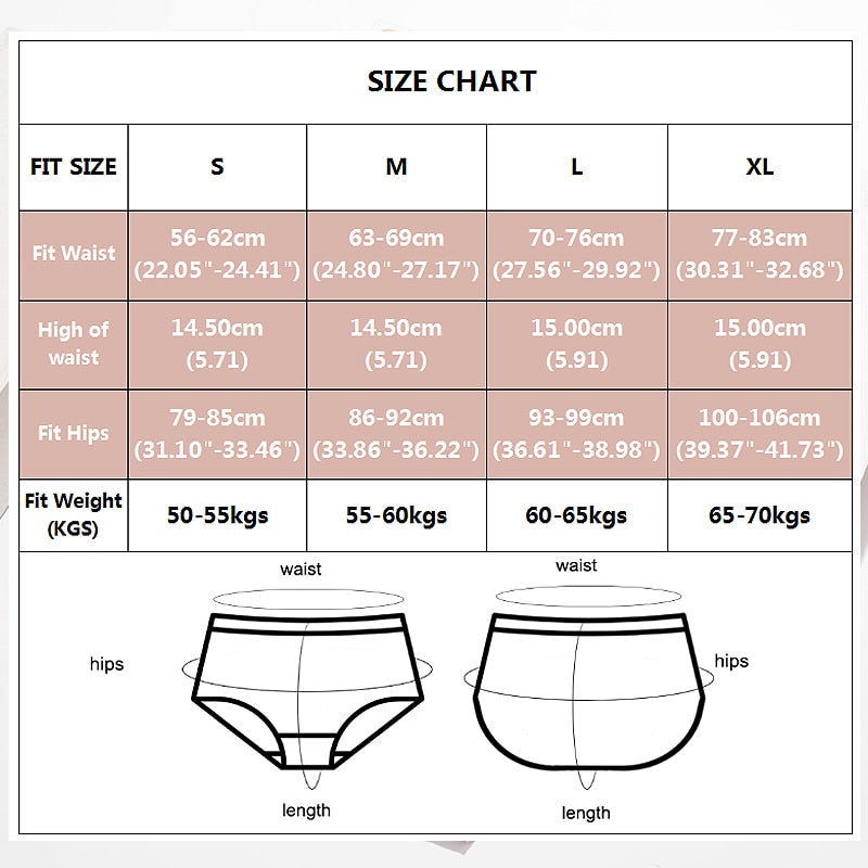 Bodyshaper High Waist Seamless Panties Women Underwear Anti-bacteria