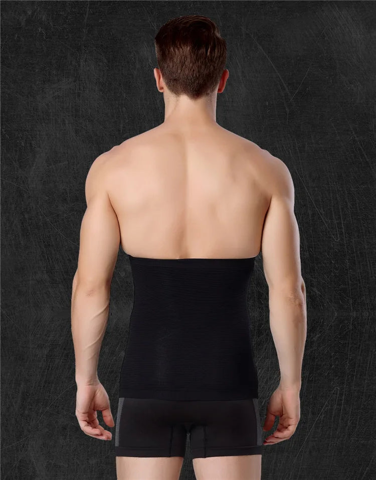 Men Waist Cincher Corsets Slimming Bodyshapers Belly Belt High Waist