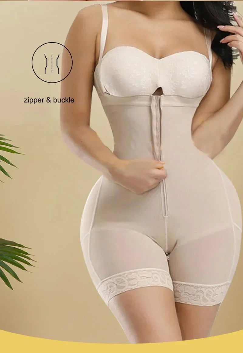 AfruliA Fajas Colombiana Girdle Full Body Shaper Lift Up Butt Lifter