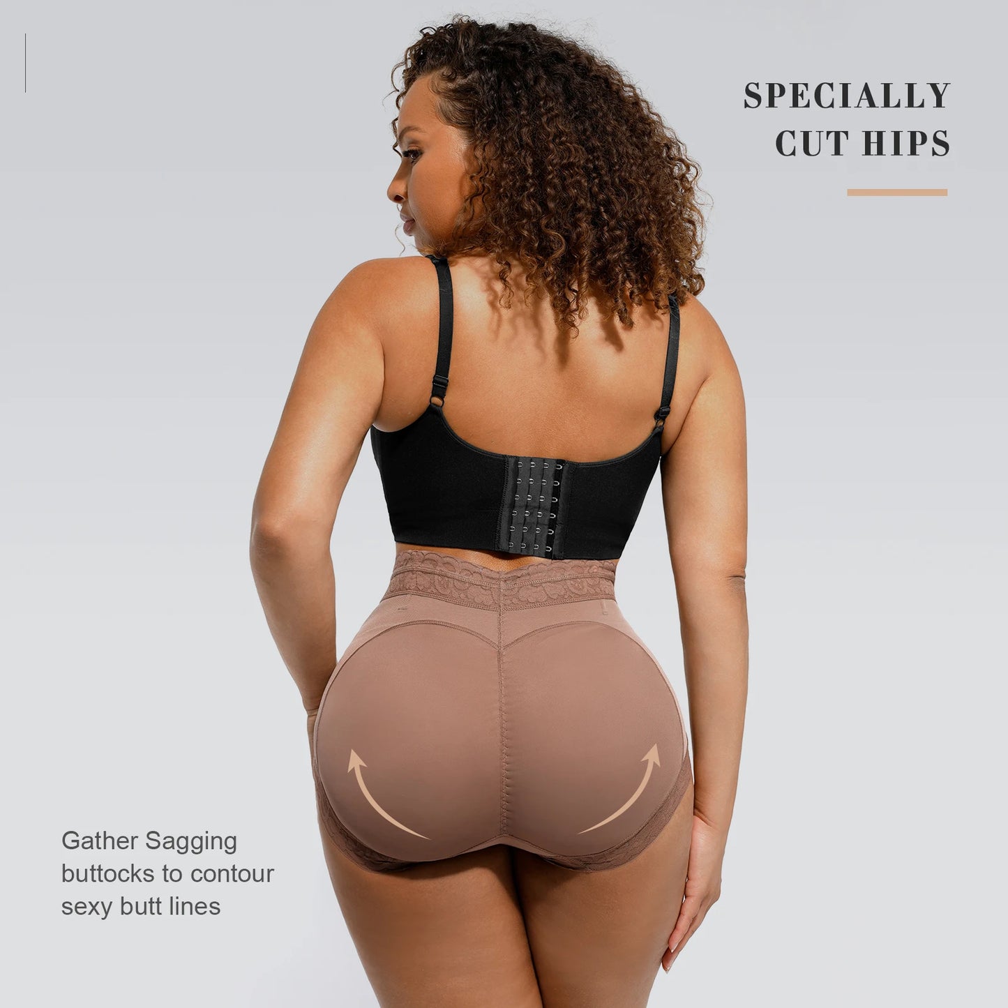 BBL Stretch Shorts Women Shaper Lift Tummy Control Shorts Butt Lifter