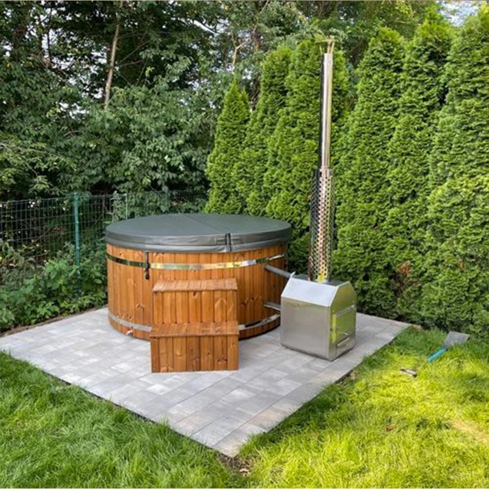 European Bathtub Round Big Portable Large SPA Hot Tub For 10 People