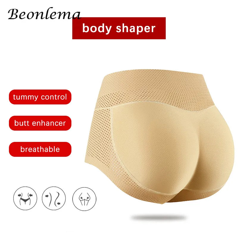 Breathable Padded Panties Hip Lifter Butt Enhancer Women Shapewear