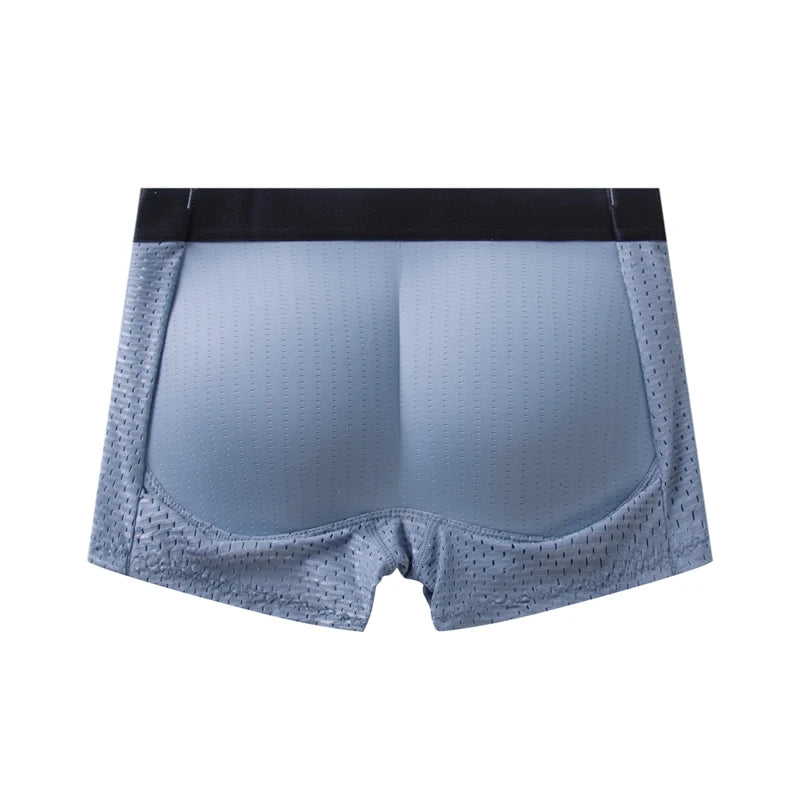 Men Trunks Built-in Fake Butt Hip Lifter Enhancer Shorts Boxer Briefs