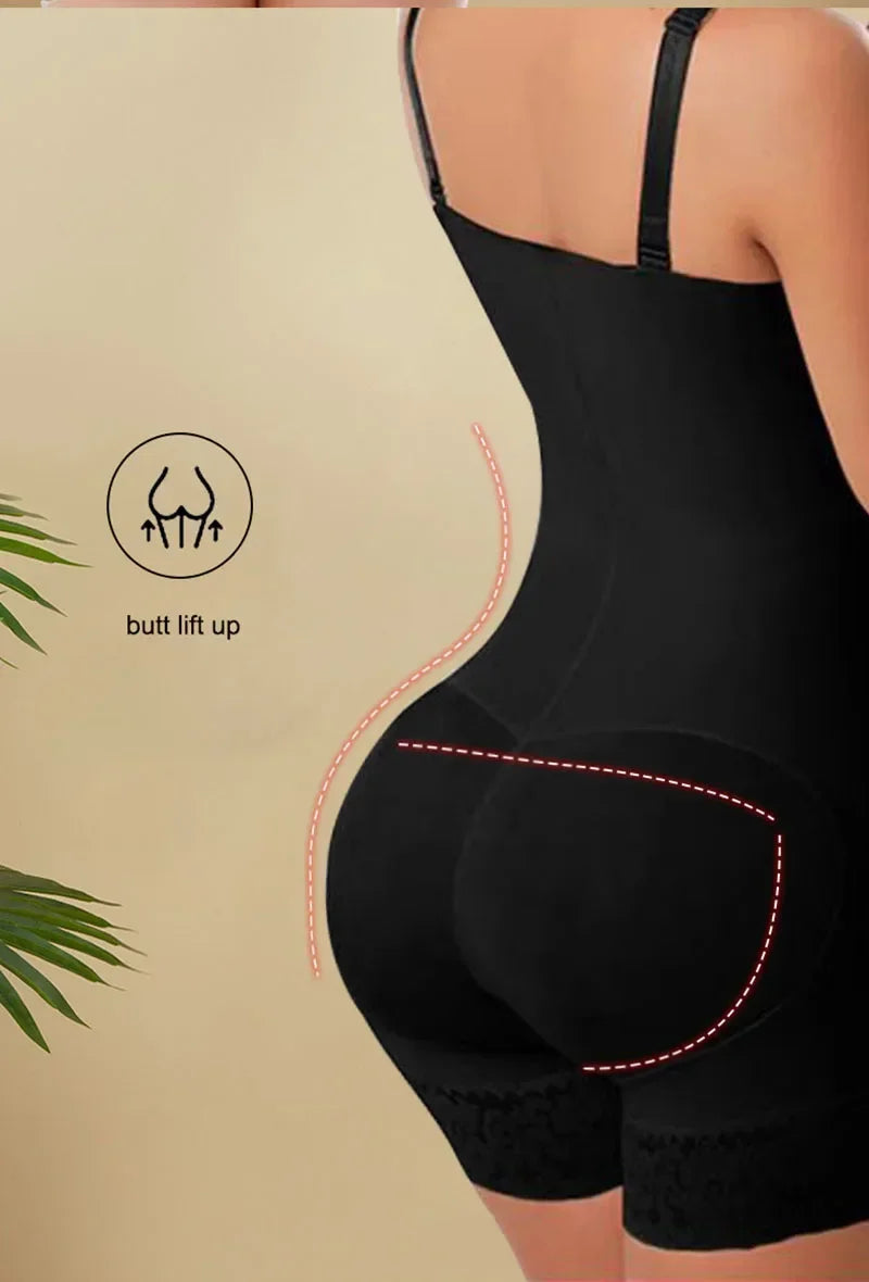 AfruliA Fajas Colombiana Girdle Full Body Shaper Lift Up Butt Lifter