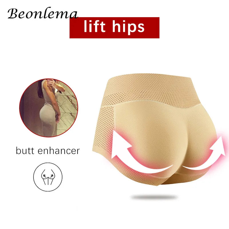 Breathable Padded Panties Hip Lifter Butt Enhancer Women Shapewear