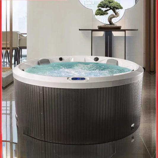 Outdoor personal tailor bathtub heated hotel bathtub at constant