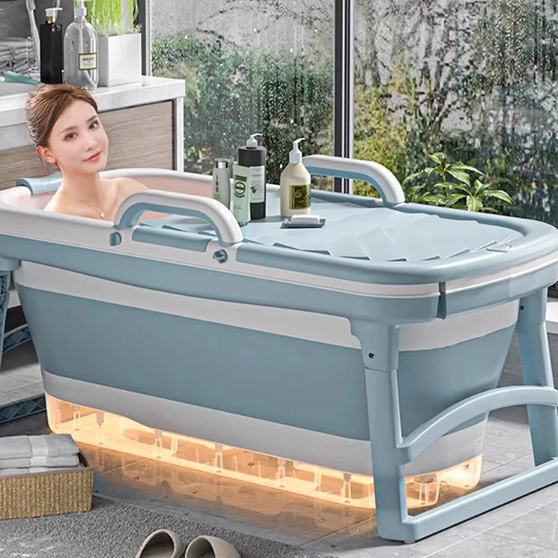 Fumigation Household Bathtub Insulation Backrest Folding Plastic